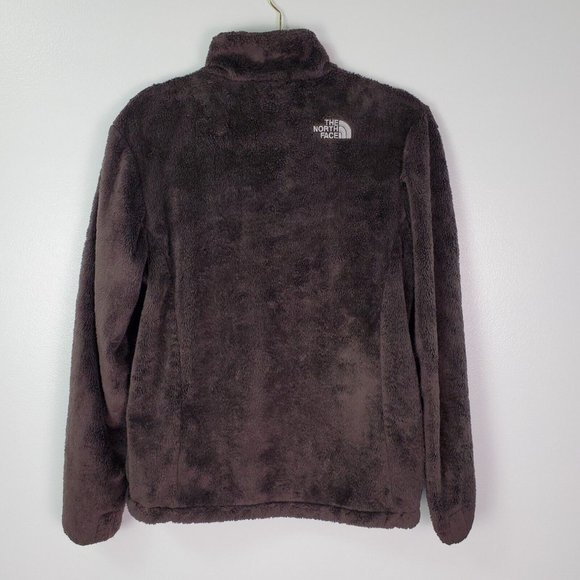 The North Face Jacket Womens Medium Brown Fleece Osito Plush Full Zip Outdoor - Picture 4 of 12